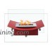 Ignis Verona - Ventless Tabletop Bio Ethanol Fireplace  Portable Fireplace (Red) - B01BVUX00O